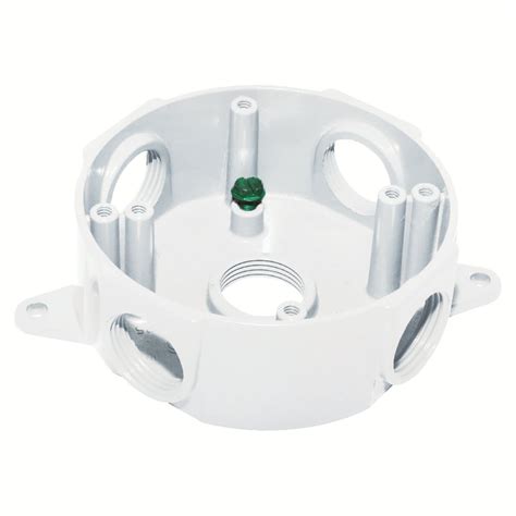 6 inch round junction box|surface mount electrical box round.